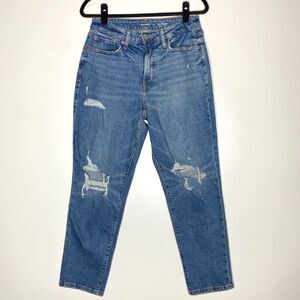 Old Navy Curvy High-Waisted OG Straight Ankle Jeans Women's Size 10